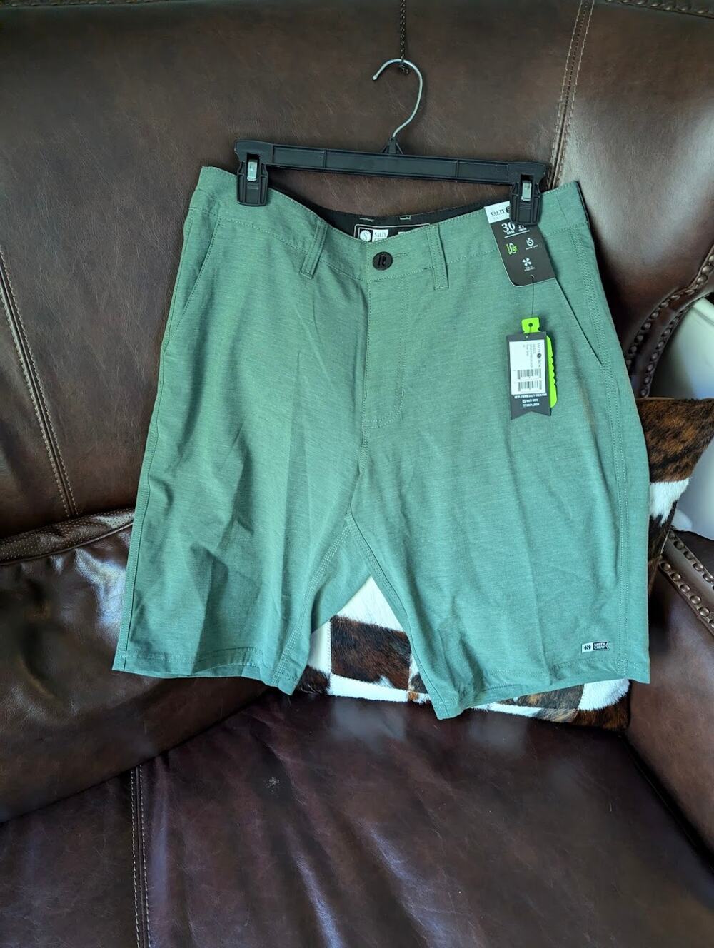 Salty Crew Drifter 21" Black Hybrid Walkshort
